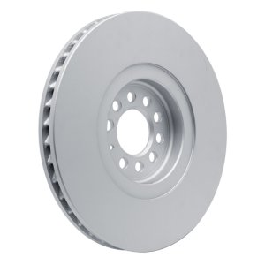 Audi TT Quattro Brake Rotor (1) - Left Front - R1 Concepts - GEOSPEC Coated - `04-`06